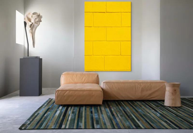Tablou Canvas, "Strălucirea Zidului Sărutat de Soare", 100 x 150 cm – poza 7