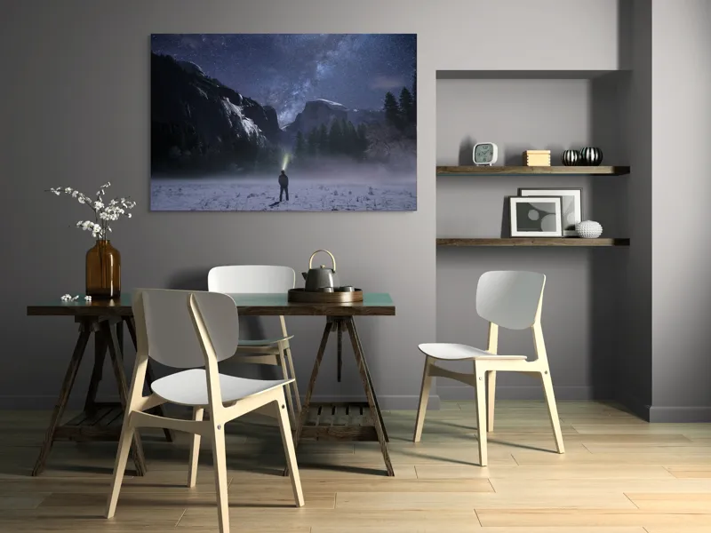 Constelații eterne pe vastitatea naturii, 150 x 100 cm – poza 5