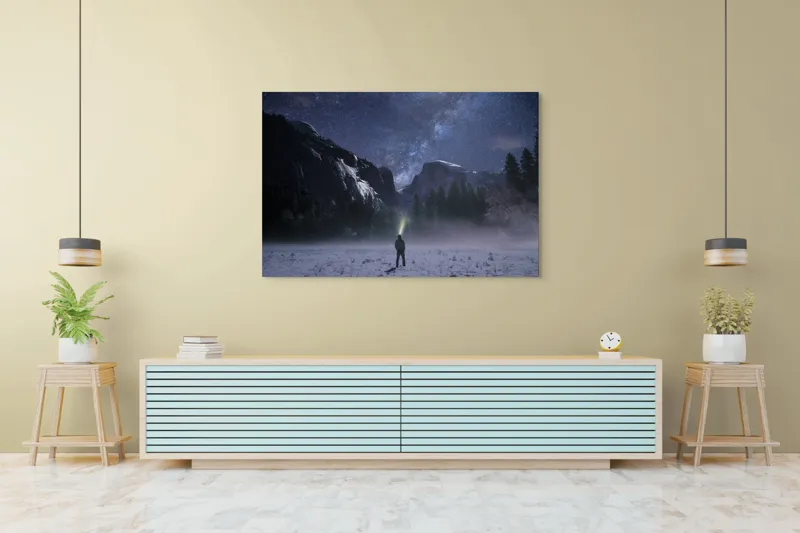 Constelații eterne pe vastitatea naturii, 150 x 100 cm – poza 6