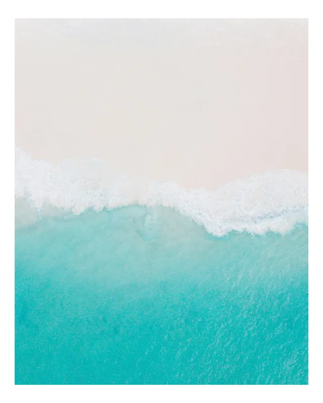 Tablou Canvas pe tema oceanului seren, 50 x 90 cm