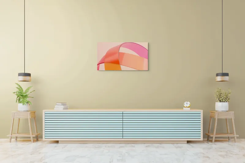 Art Abstract Culoare Din Mișcare, 90 x 50 cm – poza 5