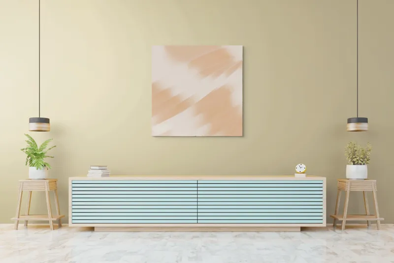 Curbe moi în lumină caldă, 100 x 100 cm – poza 5