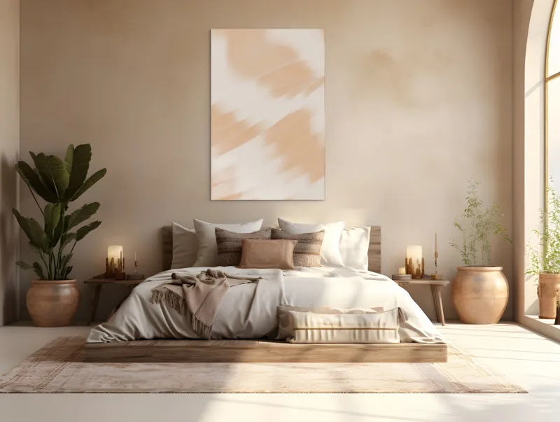 Curbe moi în lumină caldă, 100 x 150 cm – poza 3