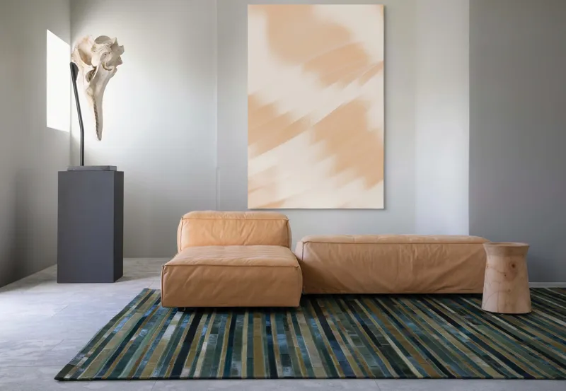 Curbe moi în lumină caldă, 100 x 150 cm – poza 7