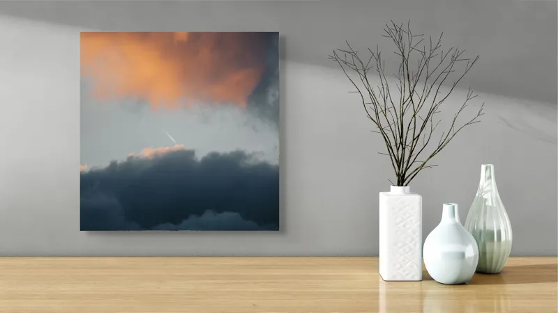Apusul cerului o promisiune magică, 50 x 50 cm – poza 3