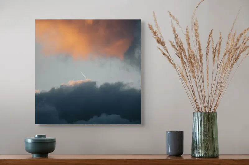 Apusul cerului o promisiune magică, 50 x 50 cm – poza 4