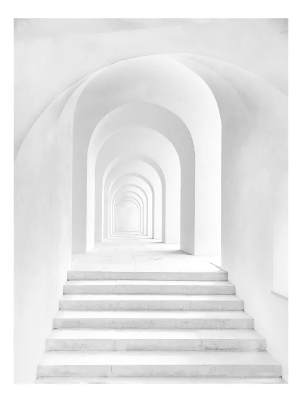 Tablou Canvas, "Dansul umbrelor arcuite spre infinit", 39 x 54 cm