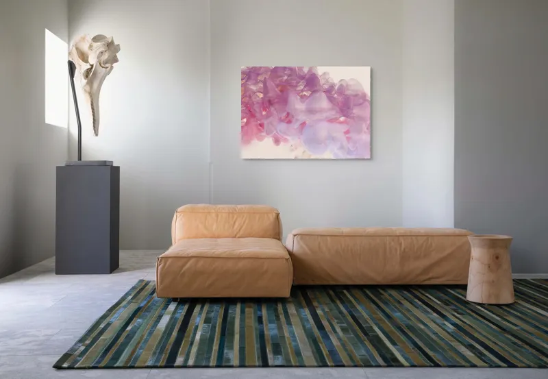 Tablou Canvas, "Vis efemer în nuanțe pastelate", 100 x 70 cm – poza 7