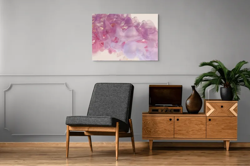 Tablou Canvas, "Vis efemer în nuanțe pastelate", 100 x 70 cm – poza 8