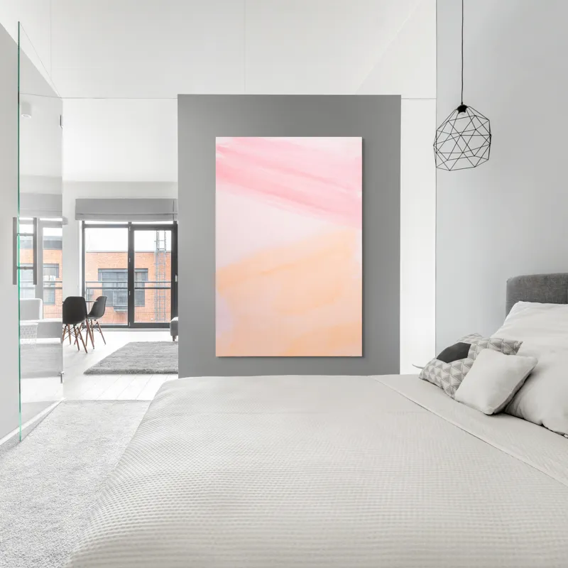 Tablou Canvas, "Vise Împletite în Aquarelă Pastelată", 100 x 150 cm – poza 5