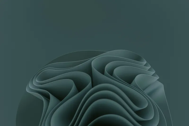 Tablou Canvas Abstract Teal – Design Eteric pentru Interioare, 150 x 100 cm – poza 2