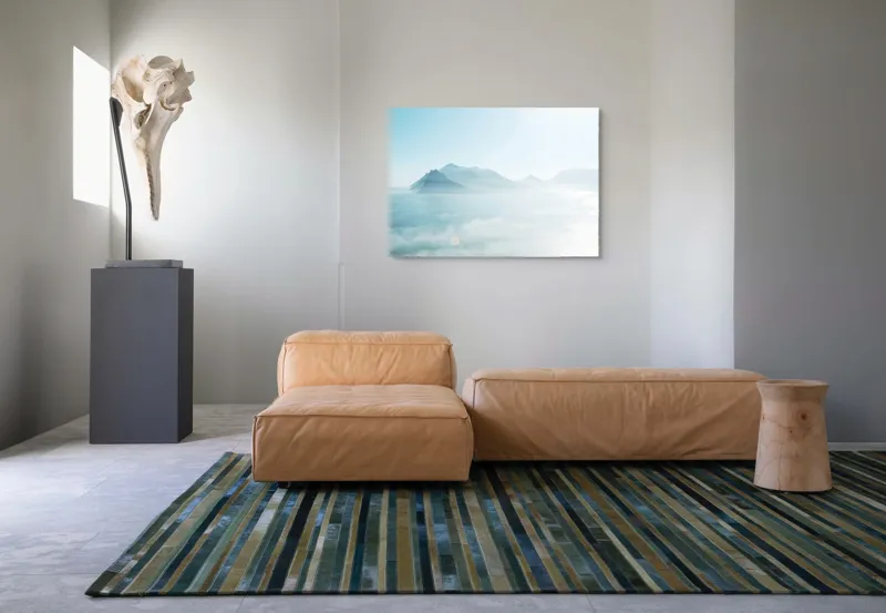 Tablou Canvas, "În Mângâierea Norilor Albastri", 100 x 70 cm – poza 7