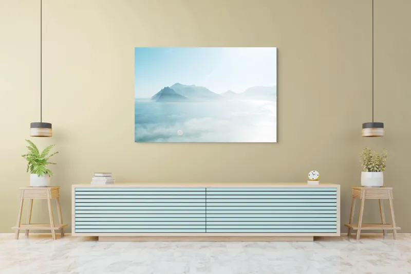 Tablou Canvas, "În Mângâierea Norilor Albastri", 150 x 100 cm – poza 6