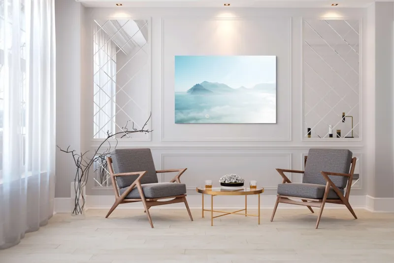 Tablou Canvas, "În Mângâierea Norilor Albastri", 150 x 100 cm – poza 7