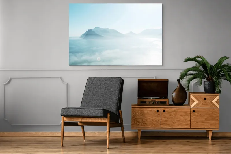 Tablou Canvas, "În Mângâierea Norilor Albastri", 150 x 100 cm – poza 8