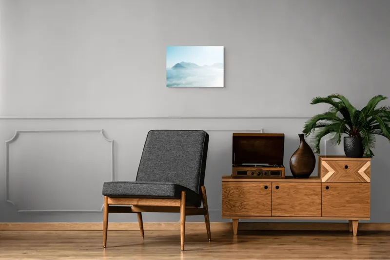 Tablou Canvas, "În Mângâierea Norilor Albastri", 54 x 39 cm – poza 7