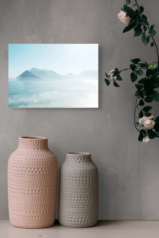 Tablou Canvas, "În Mângâierea Norilor Albastri", 54 x 39 cm – poza 8
