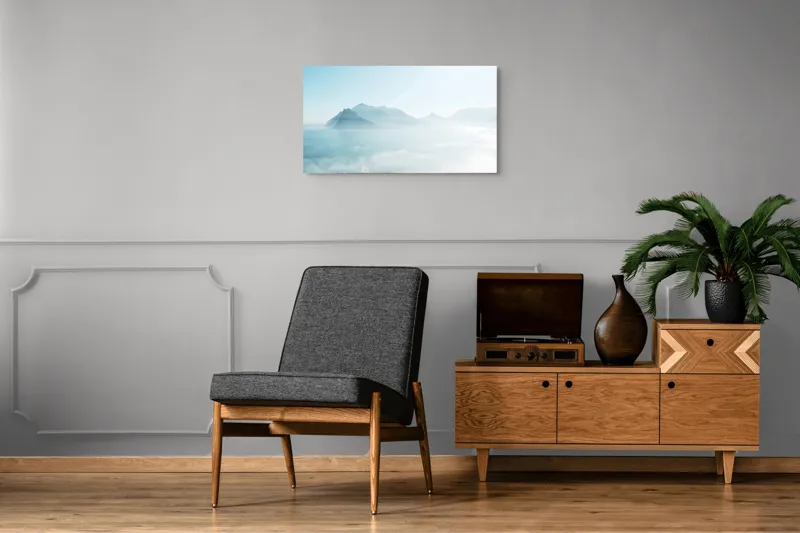 Tablou Canvas, "În Mângâierea Norilor Albastri", 90 x 50 cm – poza 6