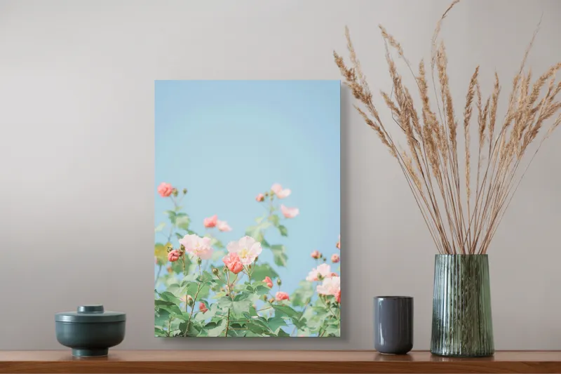 Tablou Canvas Floral Multicolor pentru Decorarea Interiorului, 39 x 54 cm – poza 3