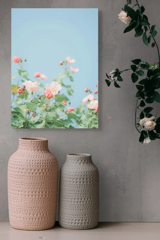 Tablou Canvas Floral Multicolor pentru Decorarea Interiorului, 39 x 54 cm – poza 6