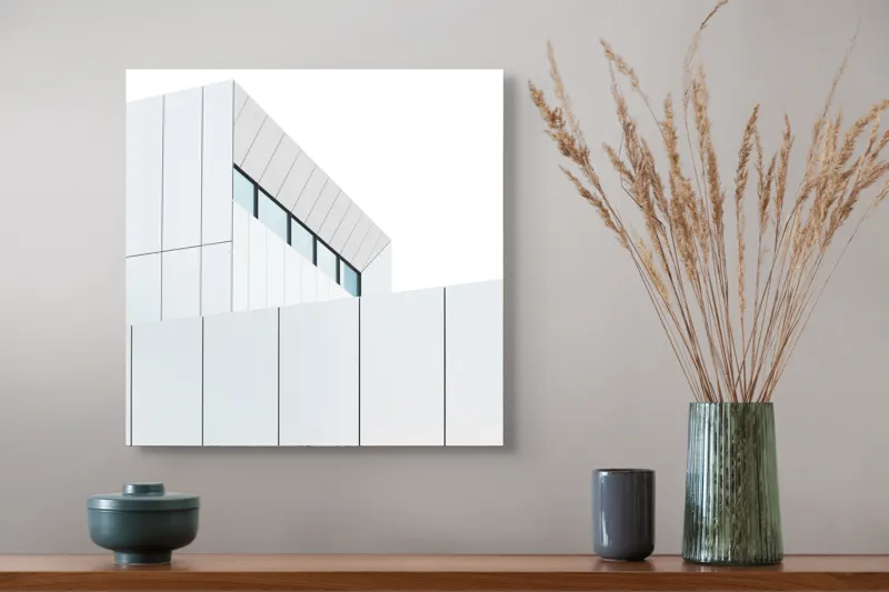 Tablou Canvas, "Geometria Liniilor și a Luminii", 50 x 50 cm – poza 4