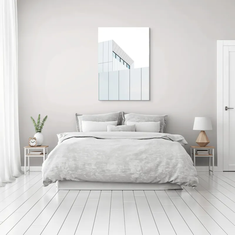 Tablou Canvas, "Geometria Liniilor și a Luminii", 70 x 100 cm – poza 3