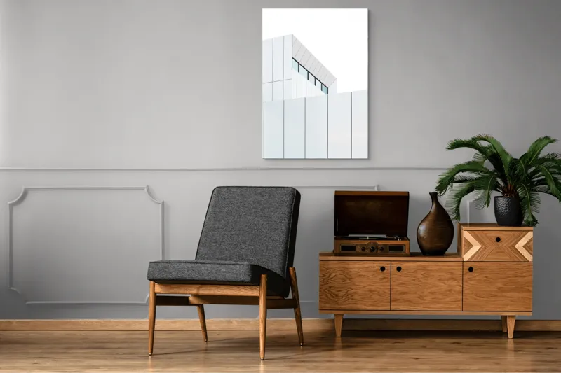 Tablou Canvas, "Geometria Liniilor și a Luminii", 70 x 100 cm – poza 6