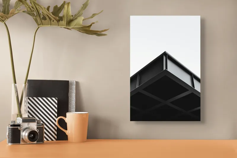 Tablou Canvas Arhitectură Modernă Colțul Tăcut, 26 x 39 cm – poza 3