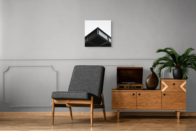 Tablou Canvas Arhitectură Modernă Colțul Tăcut, 50 x 50 cm – poza 6