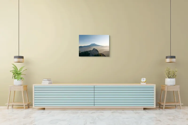 Tablou Canvas Peisaj Montan Multicolor pentru Decorarea Interiorului, 70 x 50 cm – poza 7