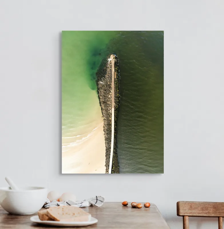 Tablou Canvas Peisaj Abstract Multicolor, 50 x 70 cm – poza 3