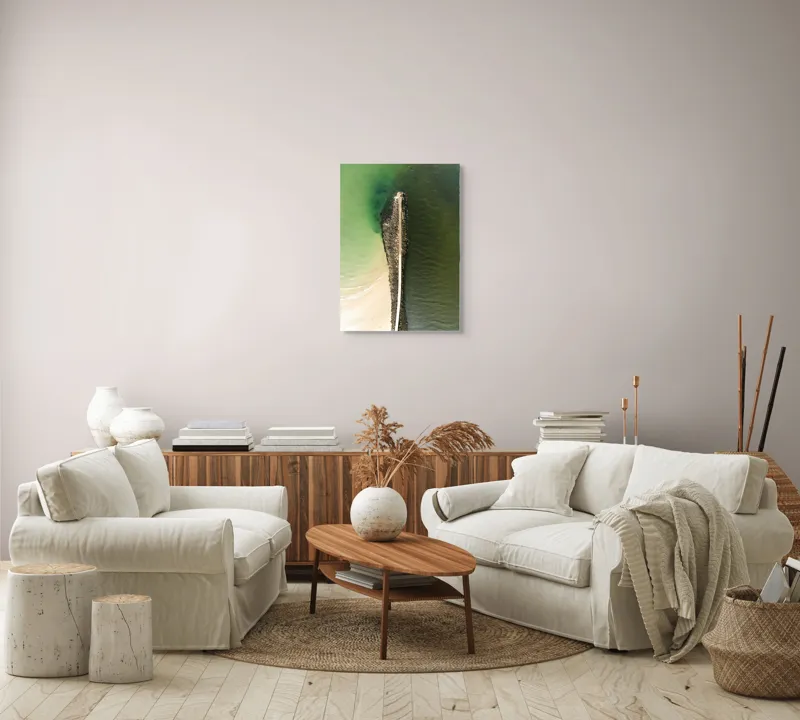 Tablou Canvas Peisaj Abstract Multicolor, 50 x 70 cm – poza 4