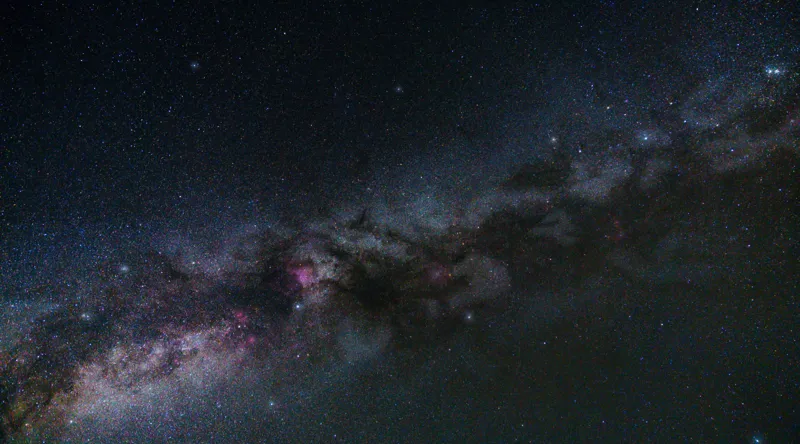 Tablou Canvas Războaiele dintre stele și galaxii pe fundal de galaxie, 90 x 50 cm – poza 2