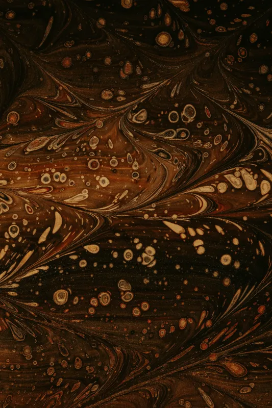 Tablou Canvas Abstract Maronii Pătate - Decorție Murală Unică, 100 x 150 cm – poza 2