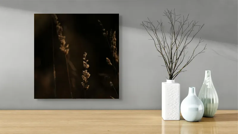 Tablou Canvas cu Lumina Nostalgică a Amurgului, 50 x 50 cm – poza 3