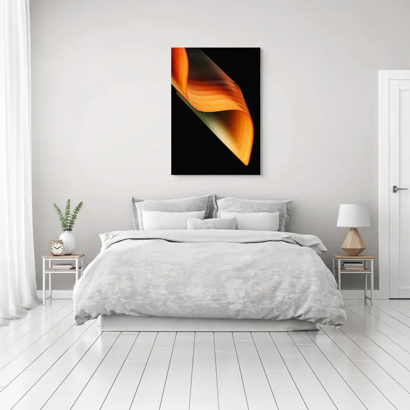 Tablou Canvas Abstract Vântul Plutește Pe Lumina Tăcerii, 70 x 100 cm – poza 3