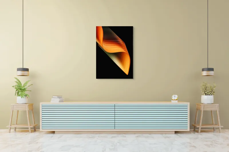 Tablou Canvas Abstract Vântul Plutește Pe Lumina Tăcerii, 70 x 100 cm – poza 5