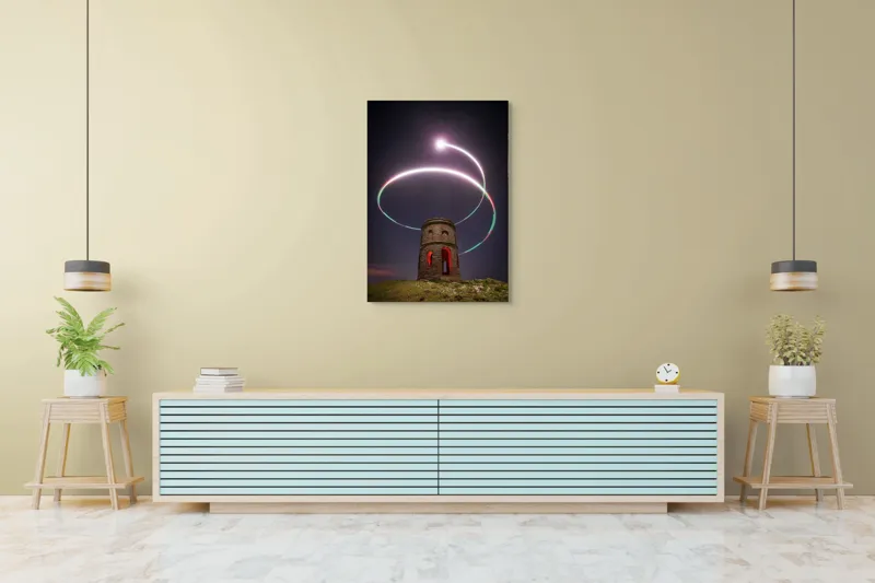Tablou Canvas Farul cosmic al viselor stelare, 70 x 100 cm – poza 5