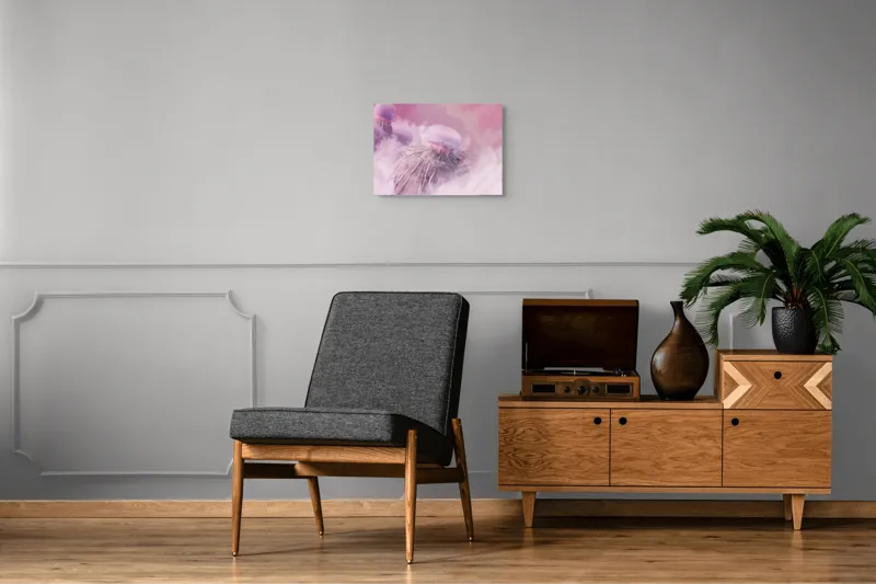 Tablou Canvas Vapori Roz și Vise Nebuloase Art decorativ, 54 x 39 cm – poza 7