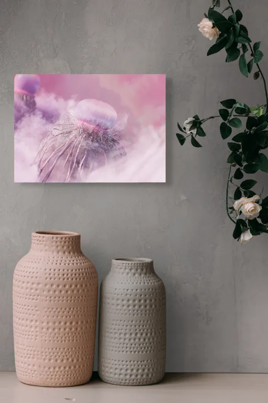 Tablou Canvas Vapori Roz și Vise Nebuloase Art decorativ, 54 x 39 cm – poza 8