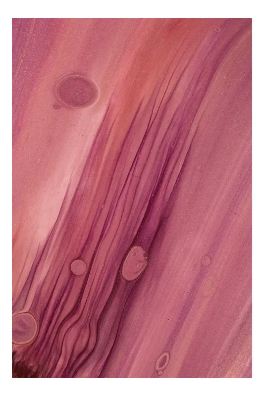 Tablou Canvas Abstrahție Roz cu Texturi și Fluiditate, 39 x 54 cm