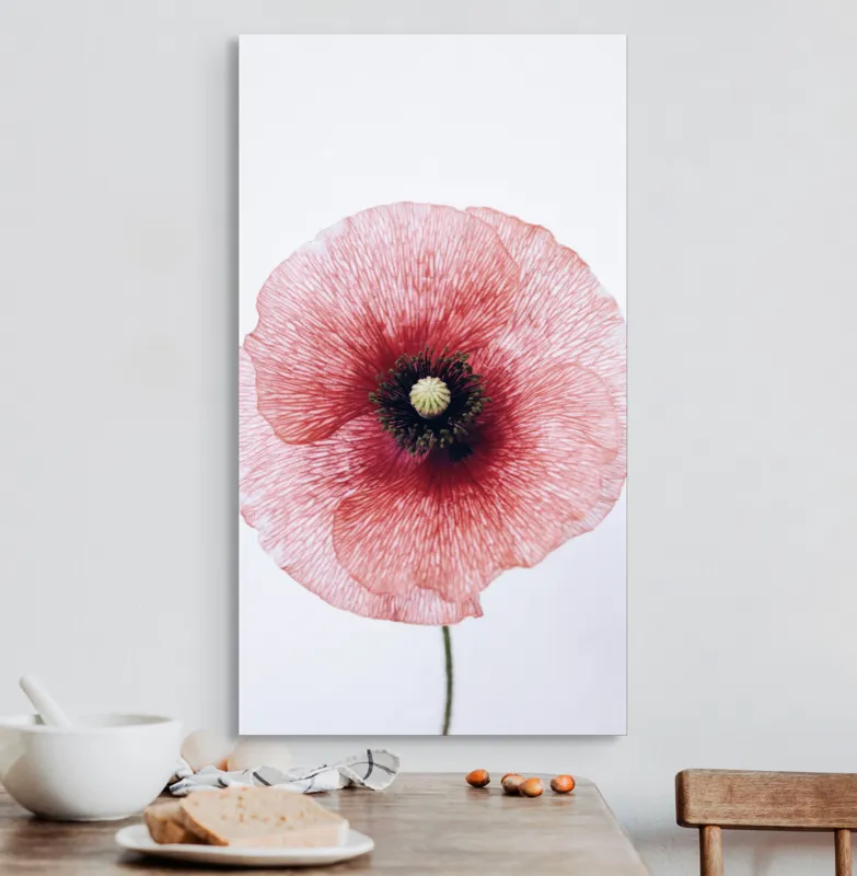 Tablou Canvas Floare Etereală în Adierea Viselor, 50 x 90 cm – poza 3