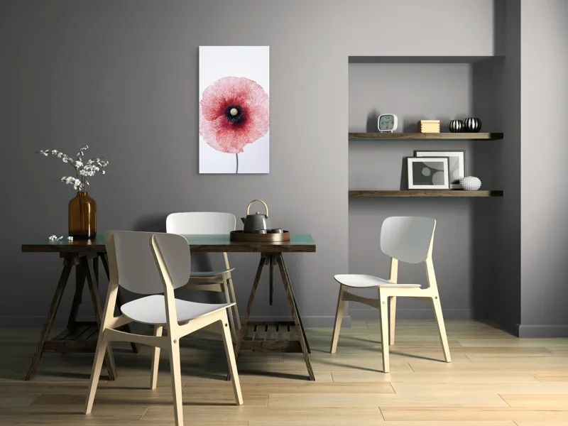 Tablou Canvas Floare Etereală în Adierea Viselor, 50 x 90 cm – poza 4