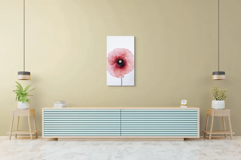 Tablou Canvas Floare Etereală în Adierea Viselor, 50 x 90 cm – poza 6