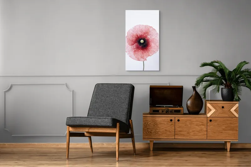 Tablou Canvas Floare Etereală în Adierea Viselor, 50 x 90 cm – poza 8