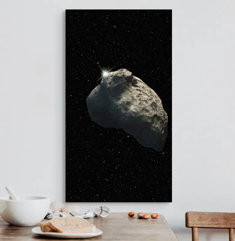 Tablou Canvas, "O lumină pe un corp ceresc", 50 x 90 cm – poza 3