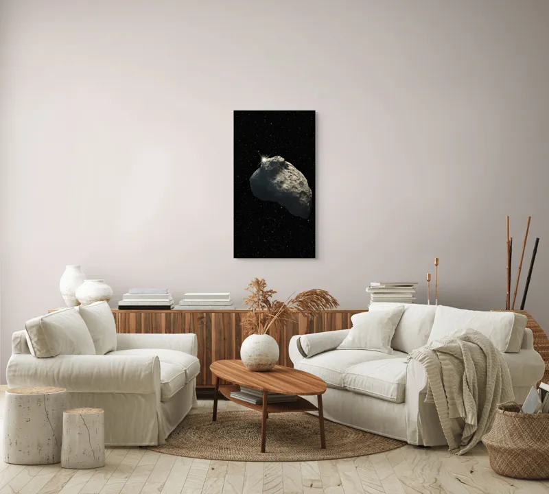 Tablou Canvas, "O lumină pe un corp ceresc", 50 x 90 cm – poza 7
