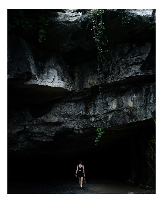 Tablou Canvas Umbra sălbatică a călătorului singuratic, 50 x 50 cm