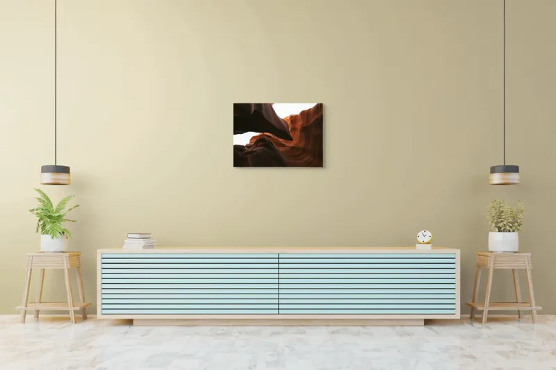 Tablou Canvas Forme Sculptate de Vânt Artă Murală Unică, 70 x 50 cm – poza 7