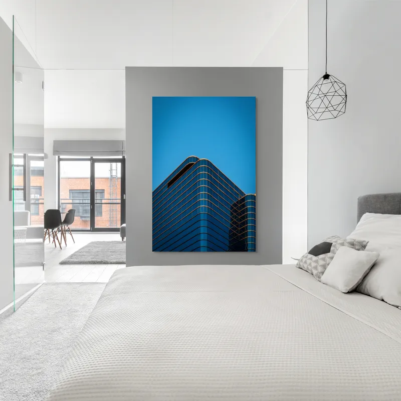 Tablou Canvas Orizonturi de sticlă în amurg, 100 x 150 cm – poza 5